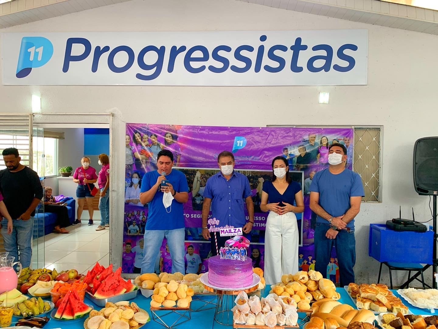 Em café da manhã no PP, militantes reafirmam apoio à Mailza